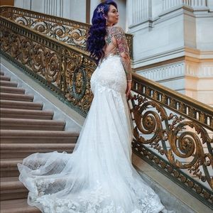 Calla Blanche wedding gown